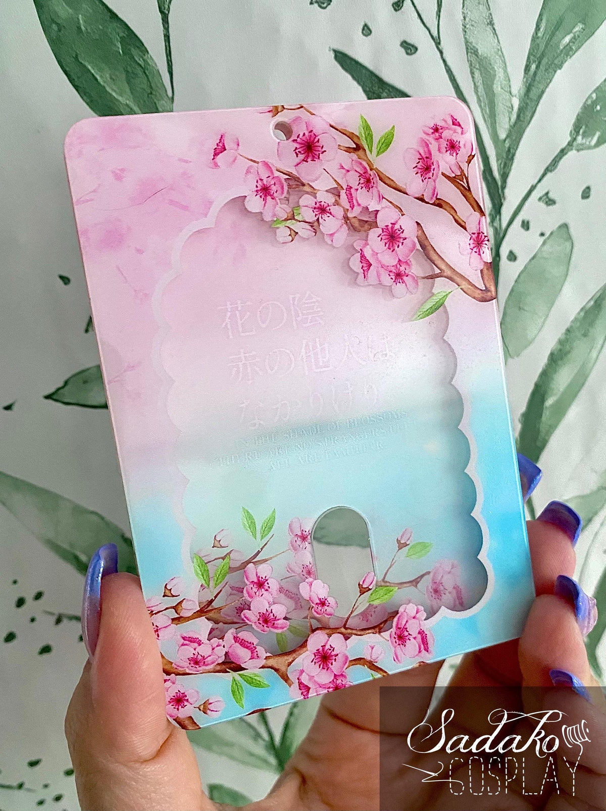 "Sakura" Kirschblüte Acrylic Photocard Holder