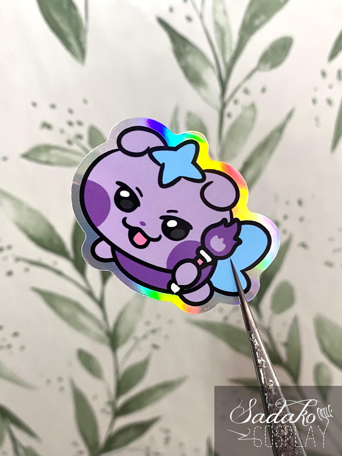 ATEEZ "Mighteez" Vinyl Sticker mit Holo-Laser-Effekt