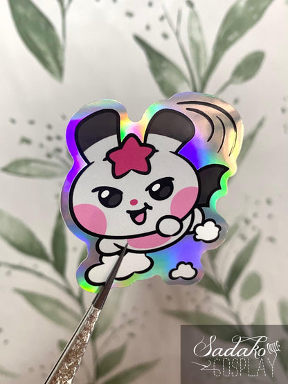 ATEEZ "Mighteez" Vinyl Sticker mit Holo-Laser-Effekt