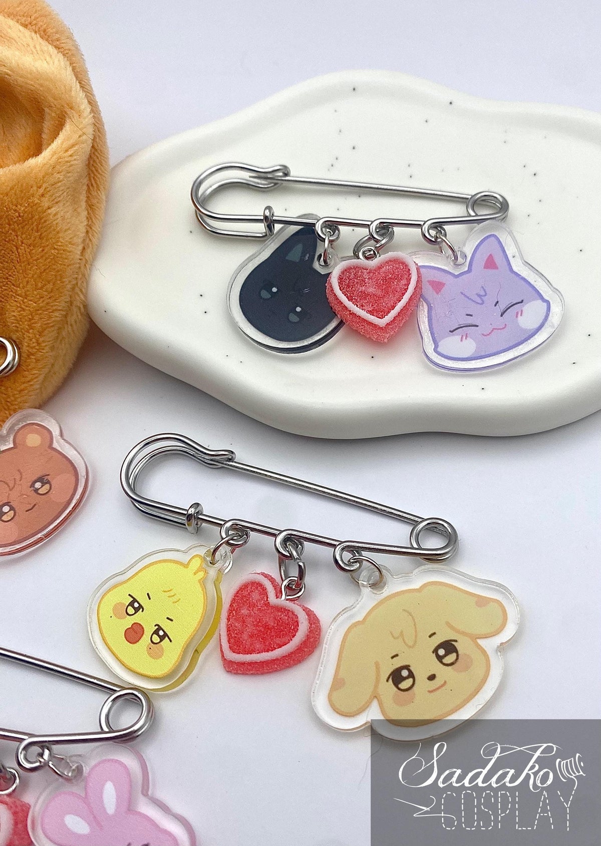 ATEEZ Aniteez Brosche Pin - Mix & Match