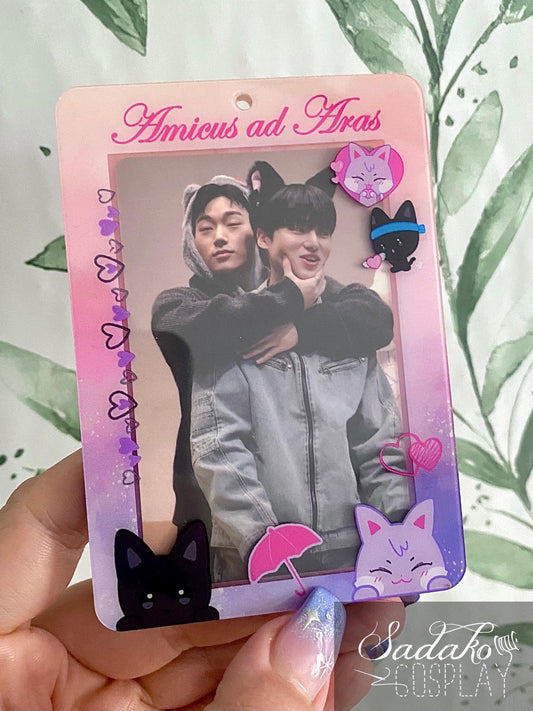 ATEEZ "Woosan" Wooyoung & San Acrylic Photocard Holder