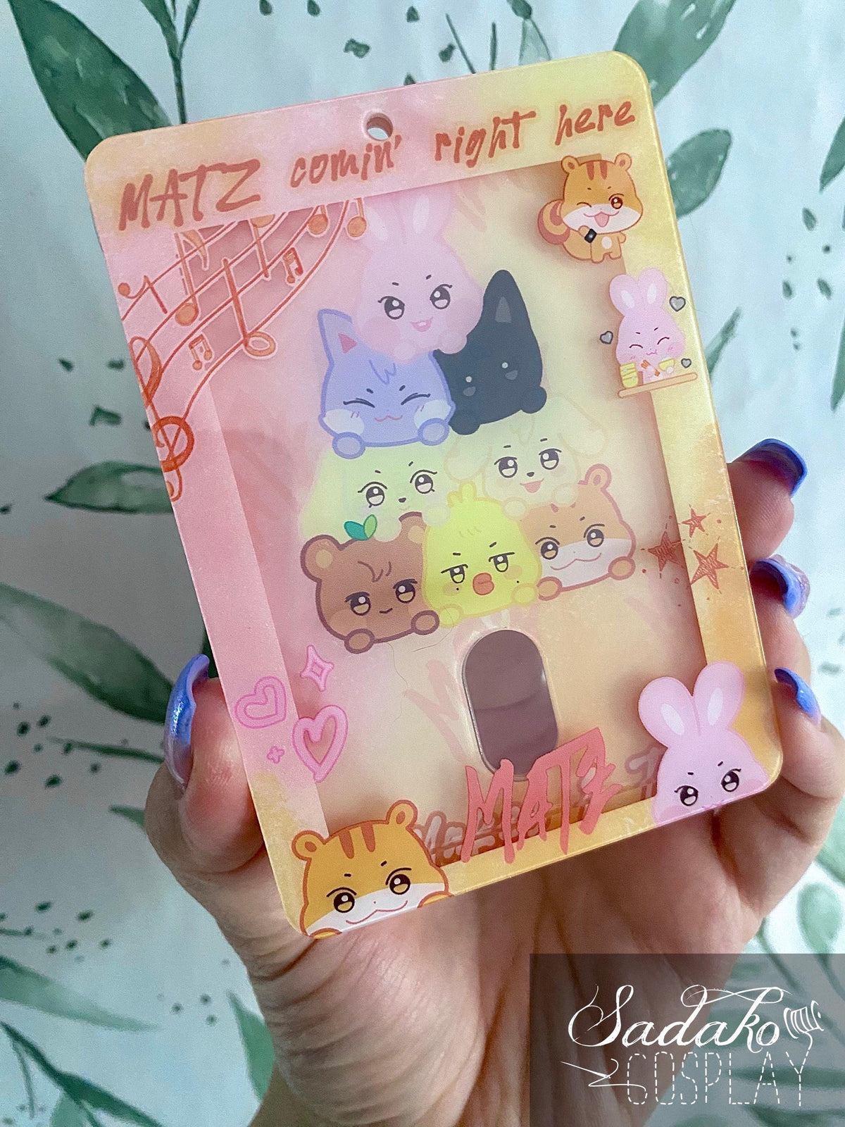 ATEEZ "Matz" Hongjoong & Seonghwa Acrylic Photocard Holder