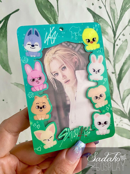 Stray Kids "SKZOO OT8" Acrylic Photocard Holder