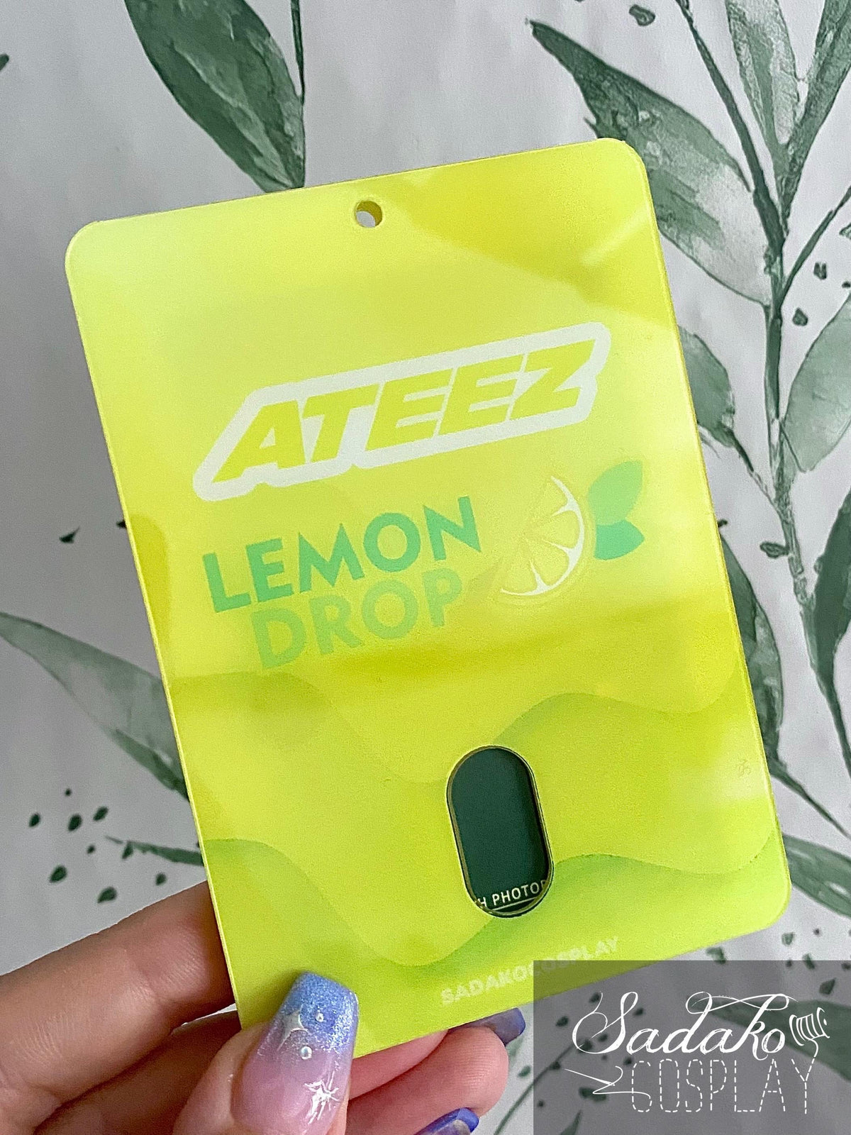ATEEZ "Lemon Drop OT8" Aniteez Acrylic Photocard Holder