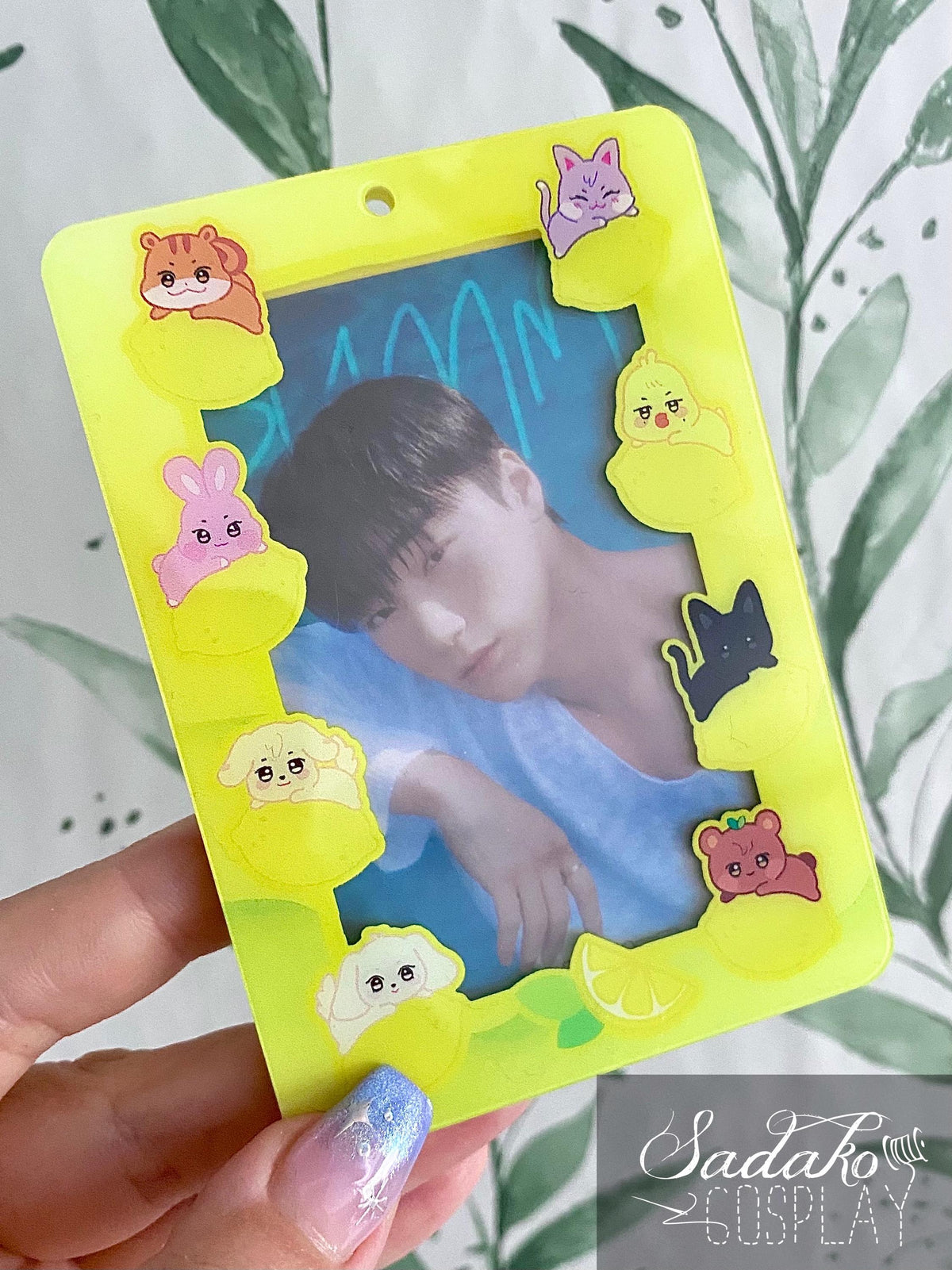 ATEEZ "Lemon Drop OT8" Aniteez Acrylic Photocard Holder