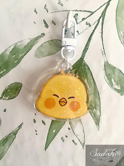ONEUS Acrylic Keychain mit Holo-Stern-Effekt