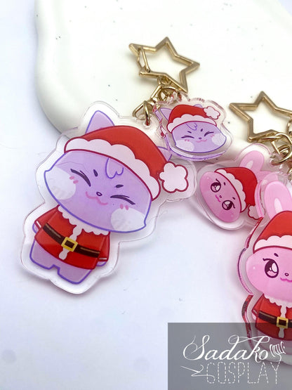 ATEEZ Aniteez "Weihnachten" Acrylic Keychain