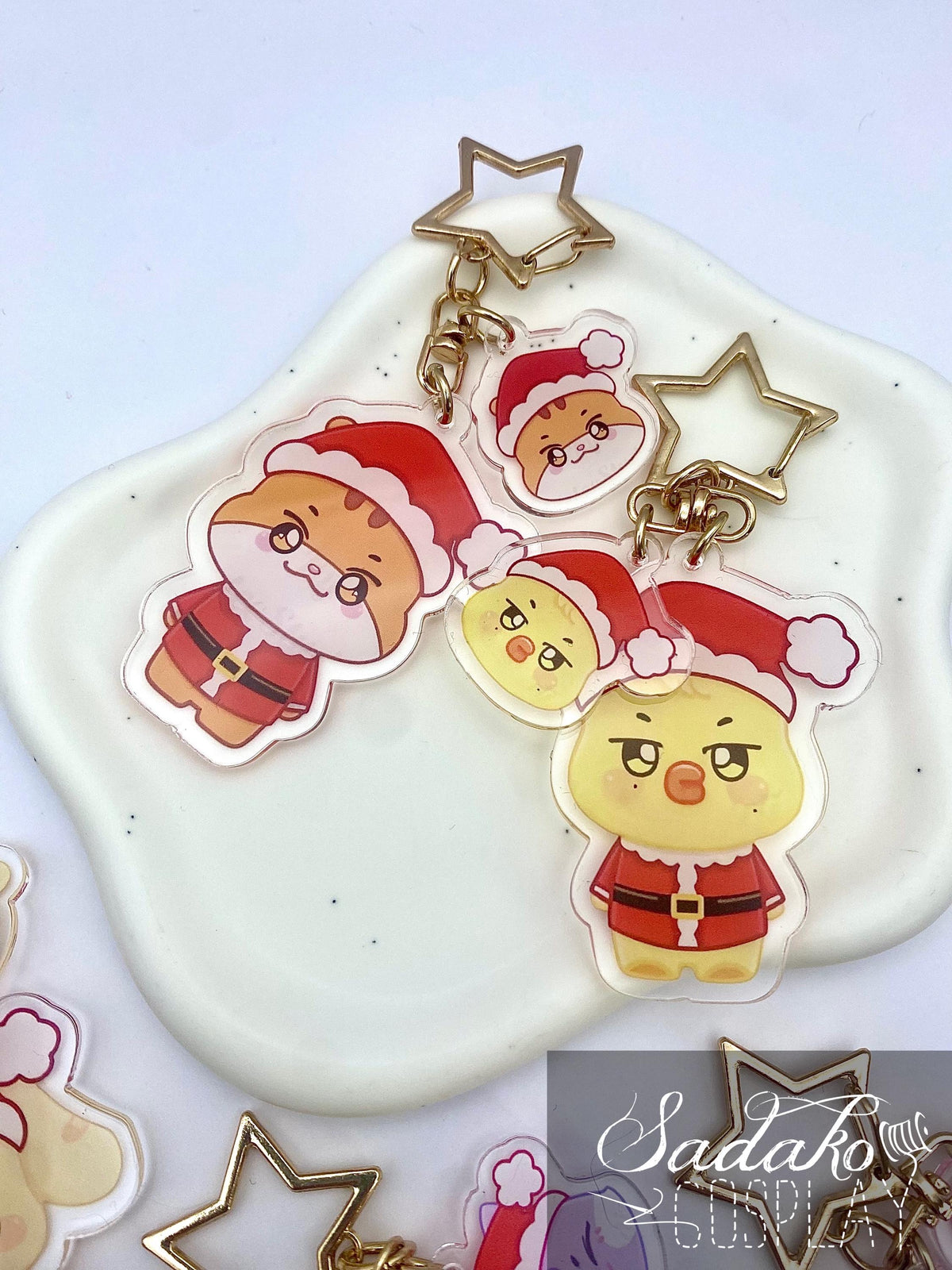 ATEEZ Aniteez "Weihnachten" Acrylic Keychain