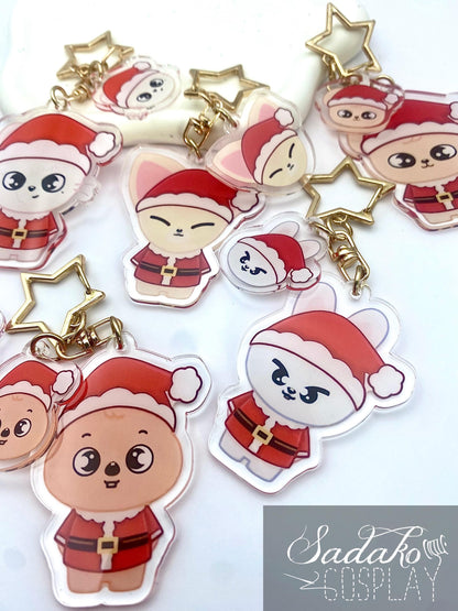 Stray Kids SKZOO "Weihnachten" Acrylic Keychain