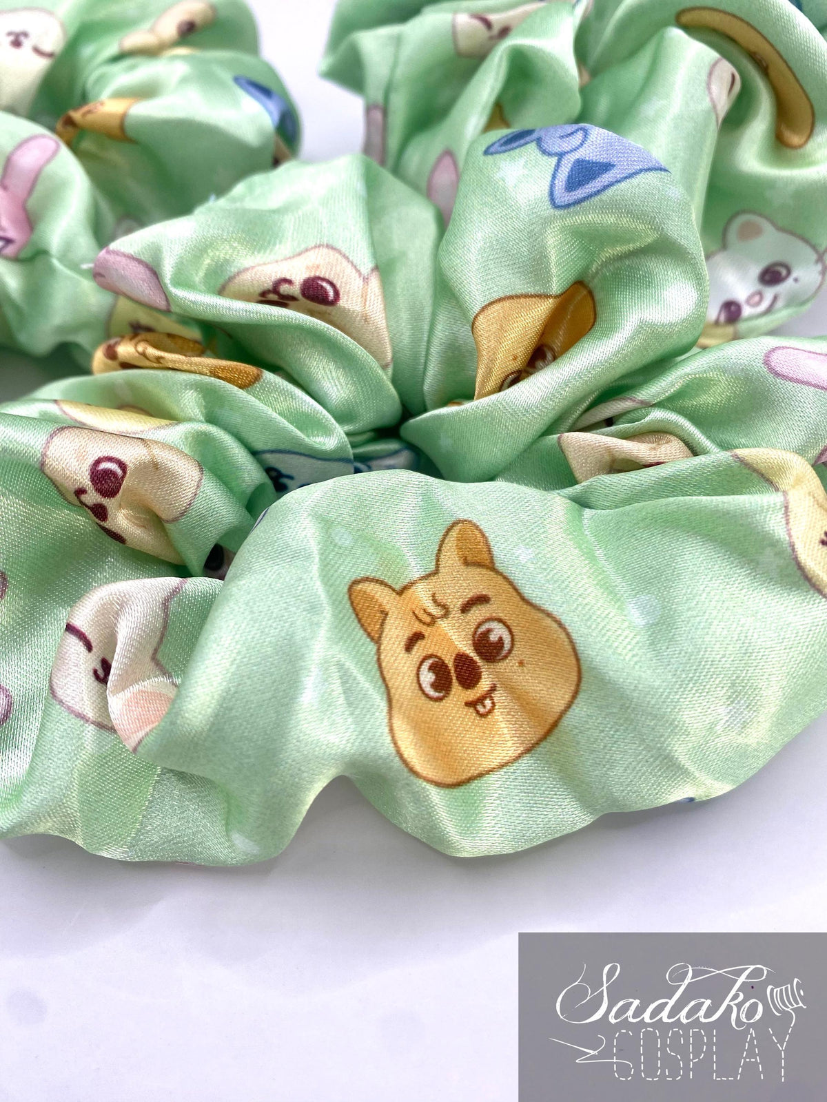 Stray Kids Skzoo Satin Scrunchie / Haargummi