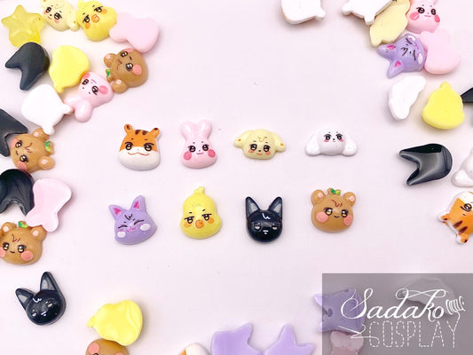 ATEEZ Aniteez flatback Acryl charms - 50 Stück (neue Version)