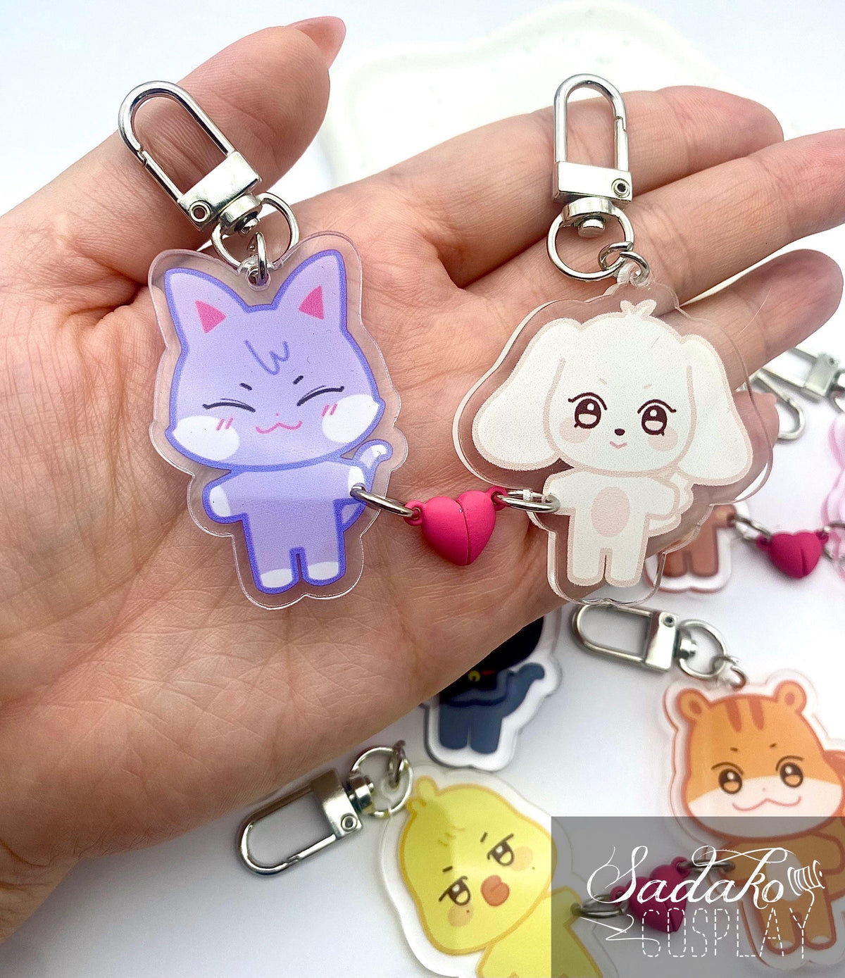 ATEEZ Aniteez Magnet Keychain