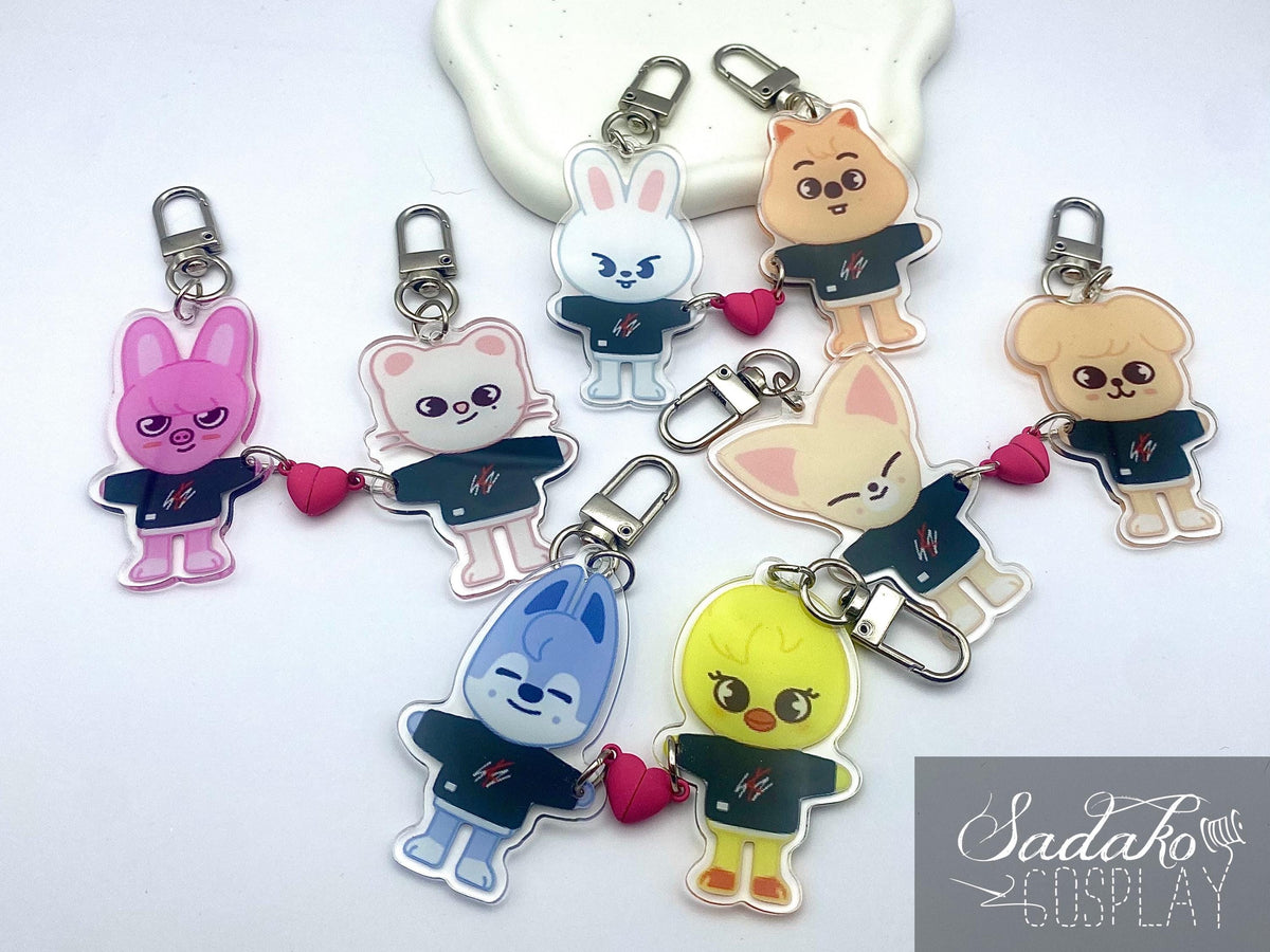 Stray Kids SKZOO Magnet Keychain