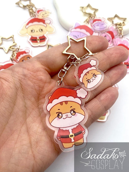 ATEEZ Aniteez "Weihnachten" Acrylic Keychain