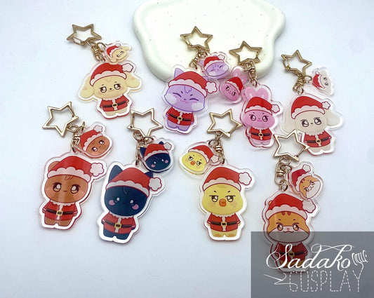 ATEEZ Aniteez "Weihnachten" Acrylic Keychain