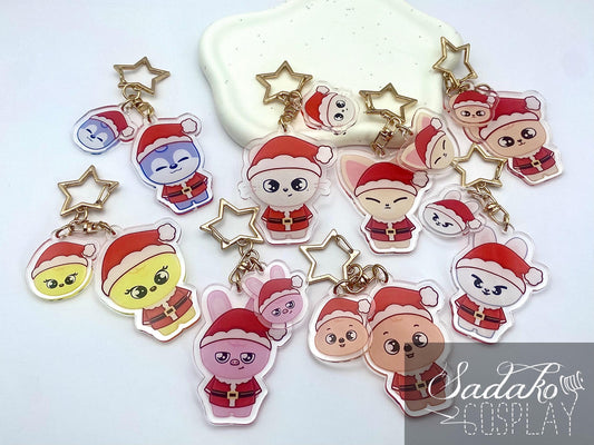 Stray Kids SKZOO "Weihnachten" Acrylic Keychain