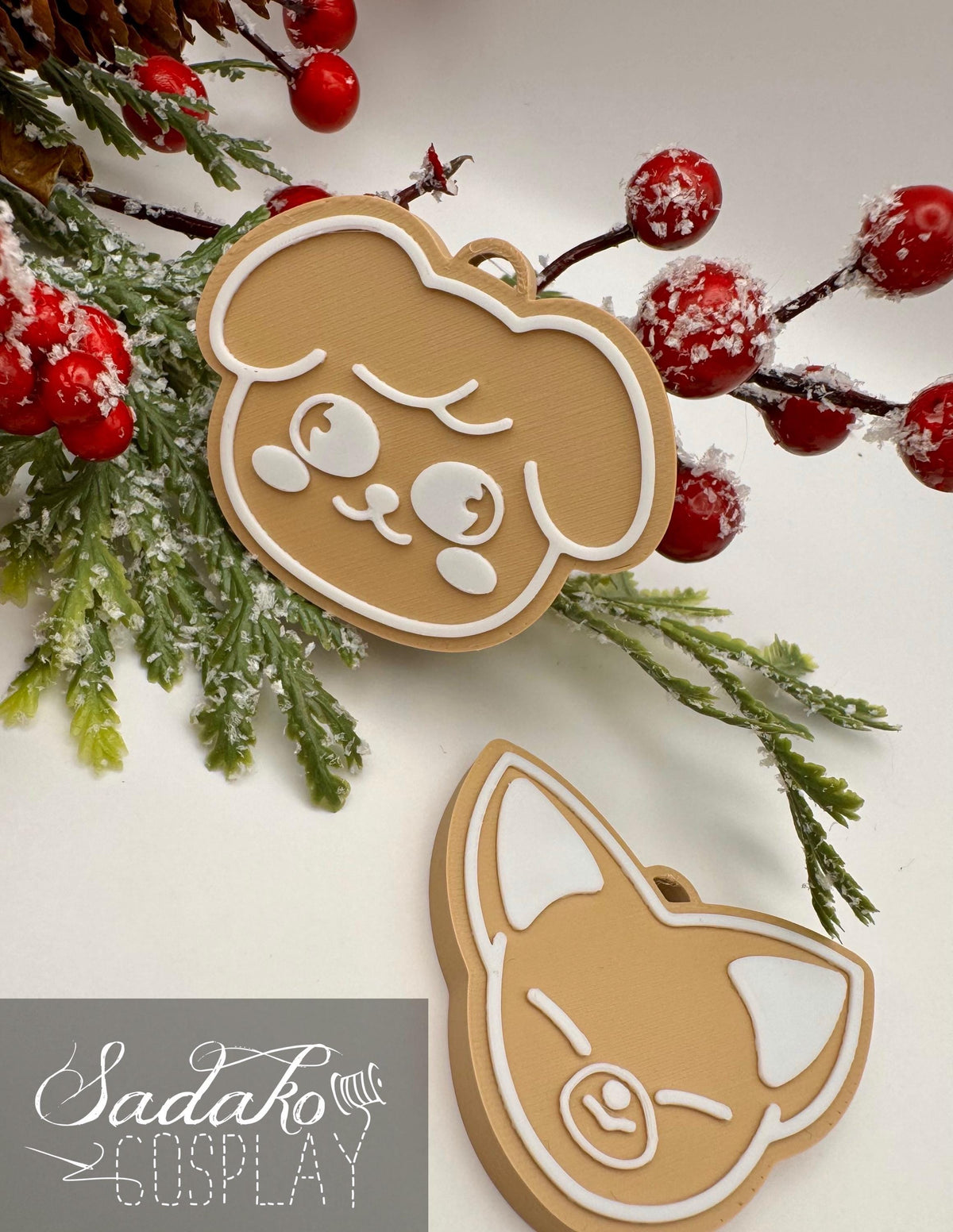 SKZOO Christmas Ornament – Stray Kids Gingerbread Deko Anhänger, K-Pop Weihnachtsbaum Schmuck, 3D gedruckt, SKZOO Tiere, Geschenk für K-Pop