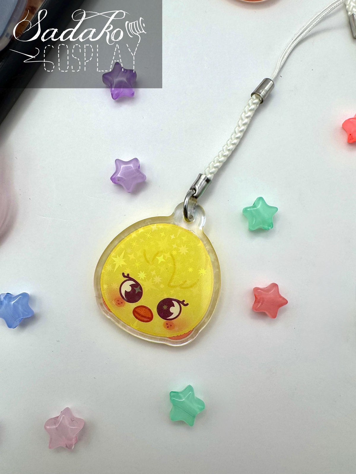 Stray Kids "SKZOO" Phone Charm Keychain mit Holo-Stern-Effekt