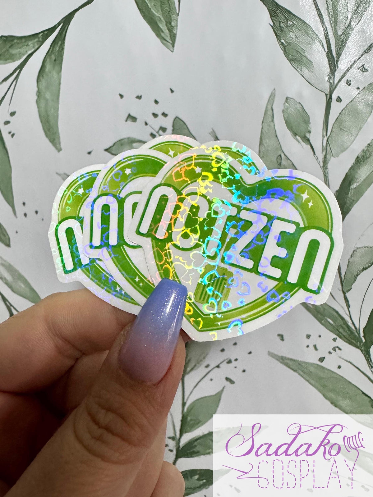 NCT & NCTzen transparenter Sticker - K-Pop Heart Collection, wasserfester Holo-Aufkleber