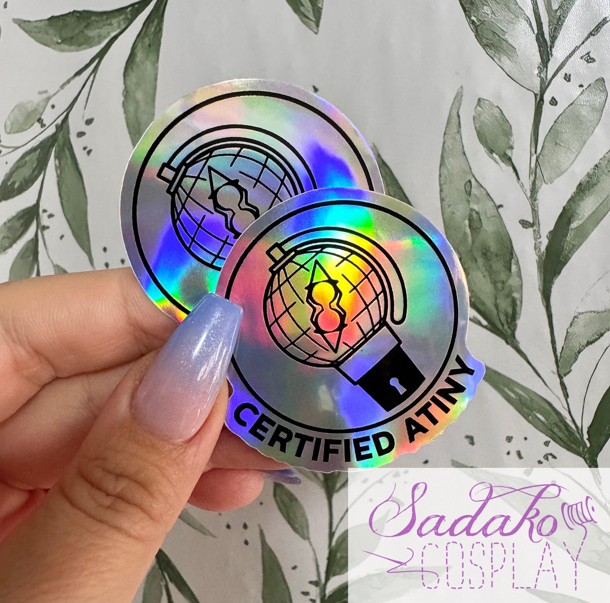 Certified Atiny Sticker - wasserfester lightstick Holo-Aufkleber, ATEEZ