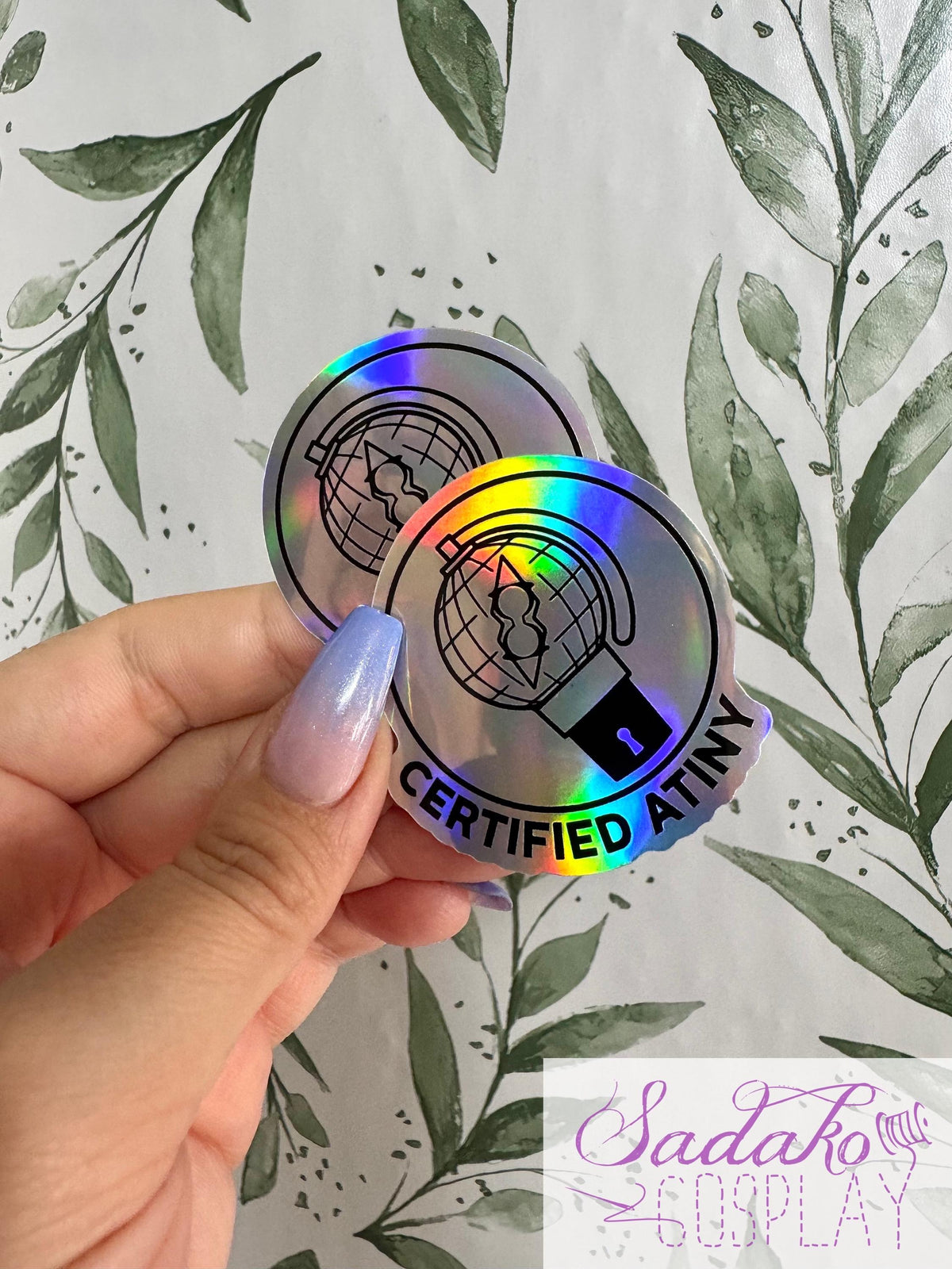 Certified Atiny Sticker - wasserfester lightstick Holo-Aufkleber, ATEEZ