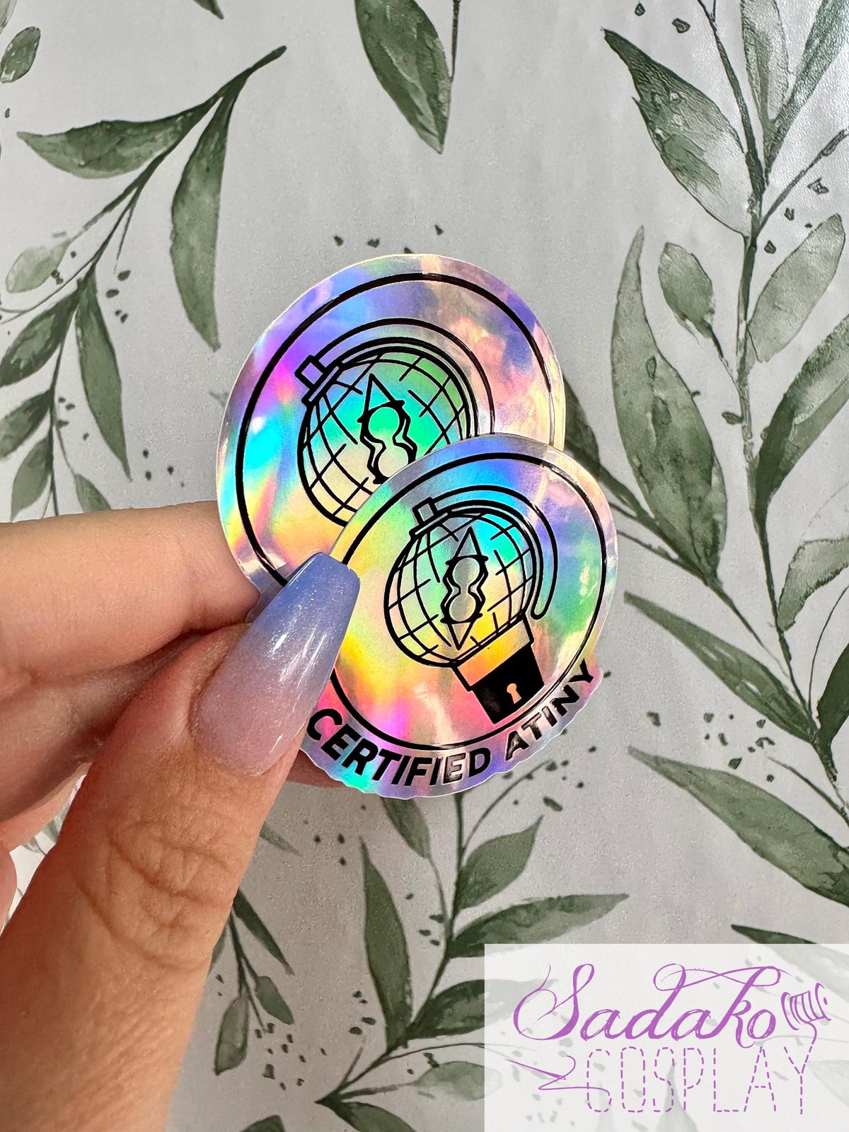Certified Atiny Sticker - wasserfester lightstick Holo-Aufkleber, ATEEZ