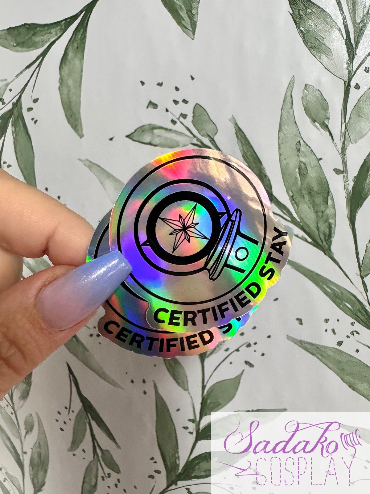 Certified STAY Sticker - wasserfester lightstick Holo-Aufkleber, Stray Kids