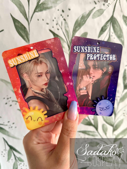 Sunshine & Protector Acrylic Photocard Holder Set