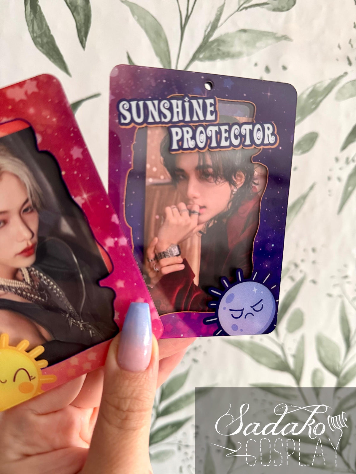 Sunshine & Protector Acrylic Photocard Holder Set