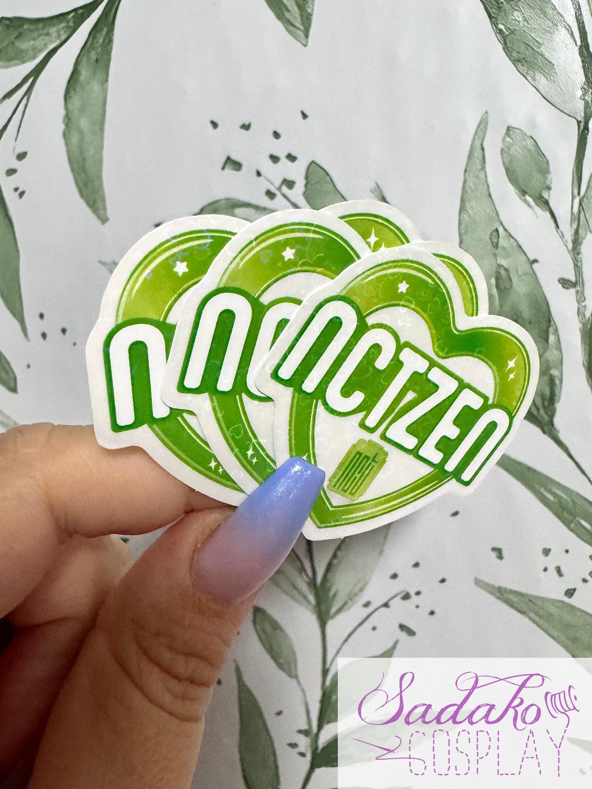 NCT & NCTzen transparenter Sticker - K-Pop Heart Collection, wasserfester Holo-Aufkleber
