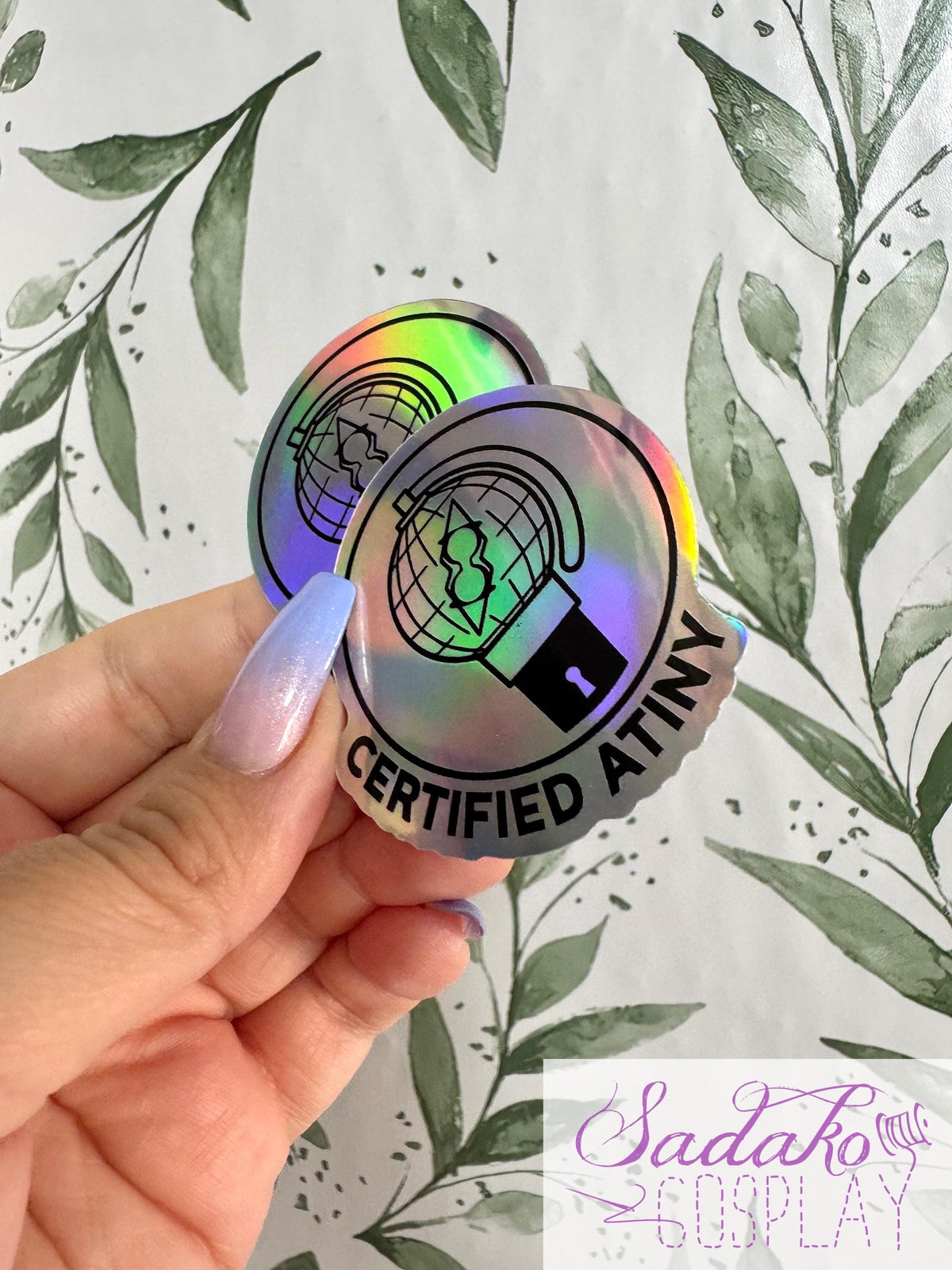Certified Atiny Sticker - wasserfester lightstick Holo-Aufkleber, ATEEZ