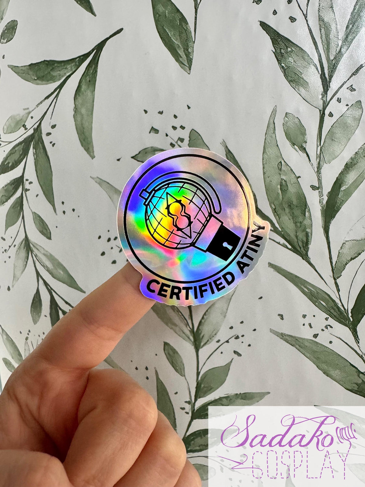 Certified Atiny Sticker - wasserfester lightstick Holo-Aufkleber, ATEEZ