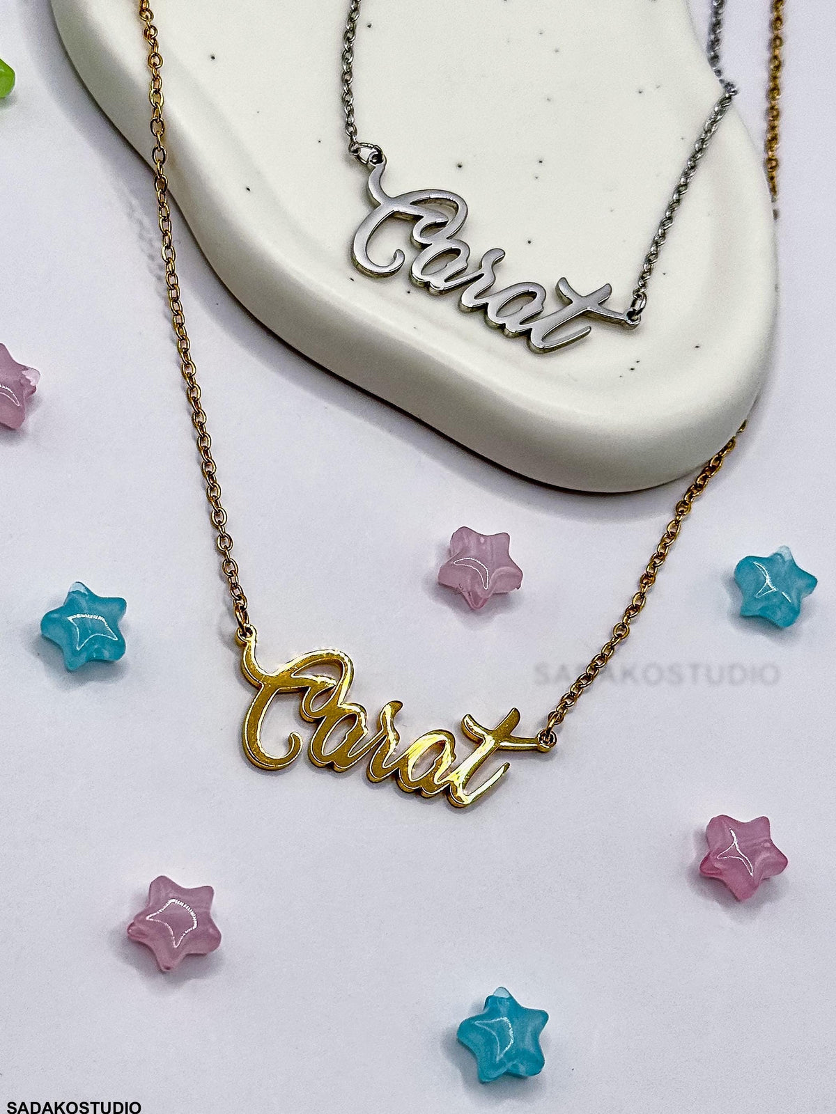 CARAT Edelstahl Halskette, Seventeen Fandom Kette, Fan merchandise K-Pop