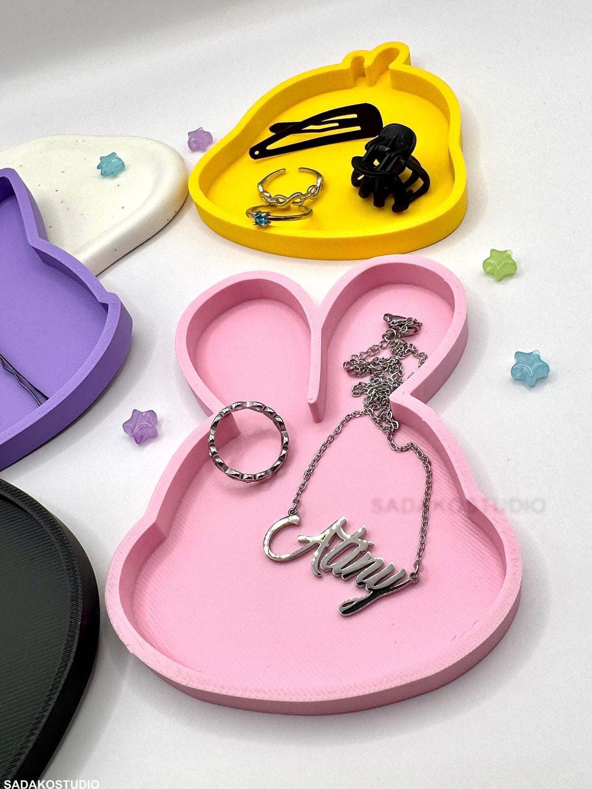 ATEEZ ANITEEZ Trinket Tray 3D Printed | Jewelry Dish & K-Pop Desk Decor | ATINY Gift