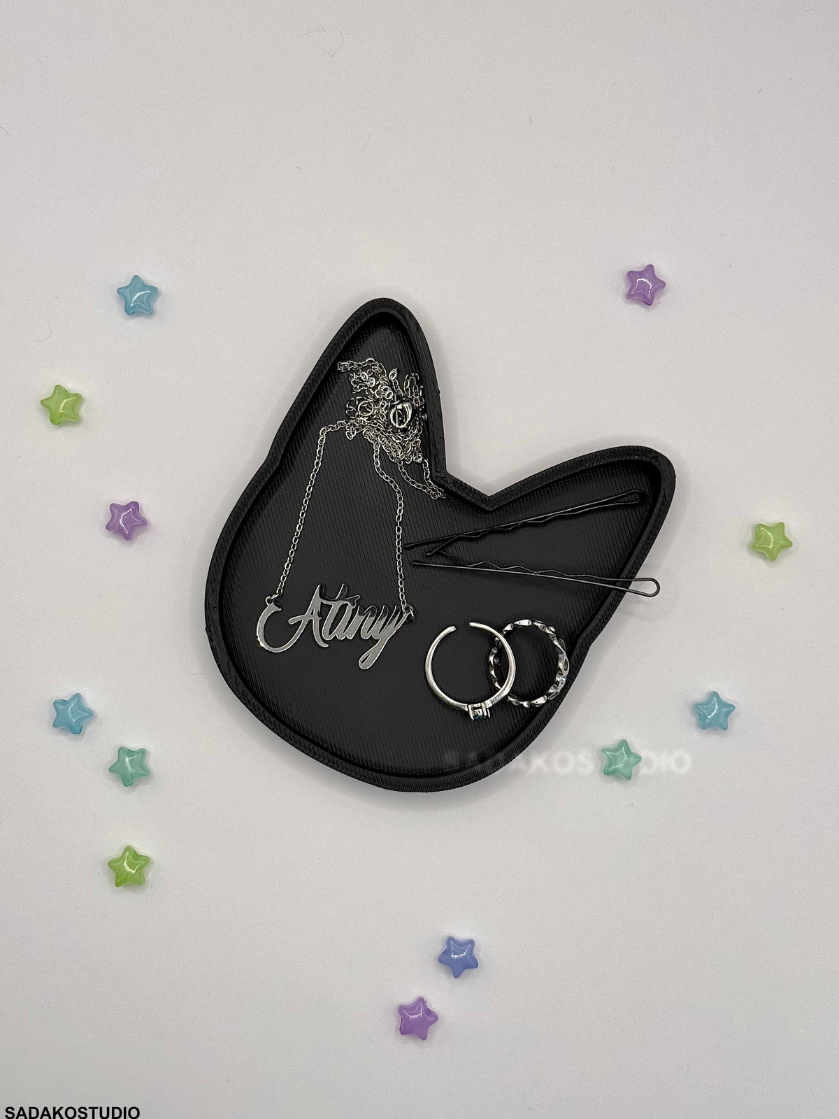 ATEEZ ANITEEZ Trinket Tray 3D Printed | Jewelry Dish & K-Pop Desk Decor | ATINY Gift
