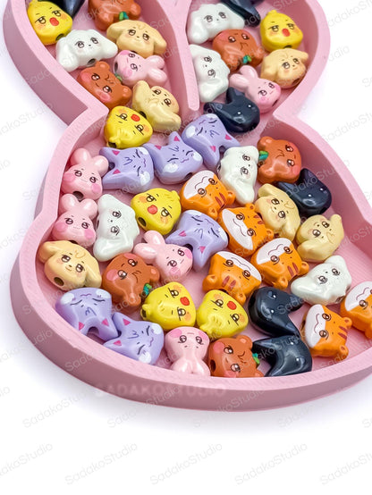 ANITEEZ Motivperlen ATEEZ DIY Perlen für Armbänder, Ketten & K-Pop Freebies, Charms Anhänger Beads