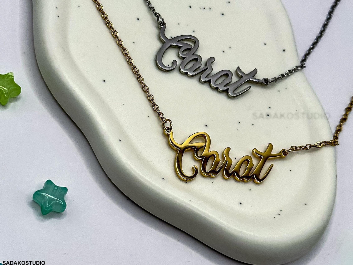 CARAT Edelstahl Halskette, Seventeen Fandom Kette, Fan merchandise K-Pop