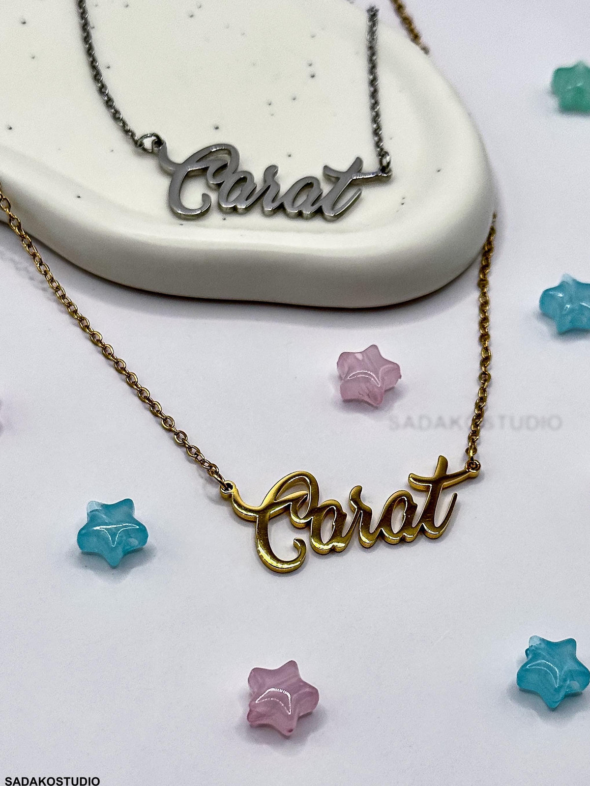 CARAT Edelstahl Halskette, Seventeen Fandom Kette, Fan merchandise K-Pop