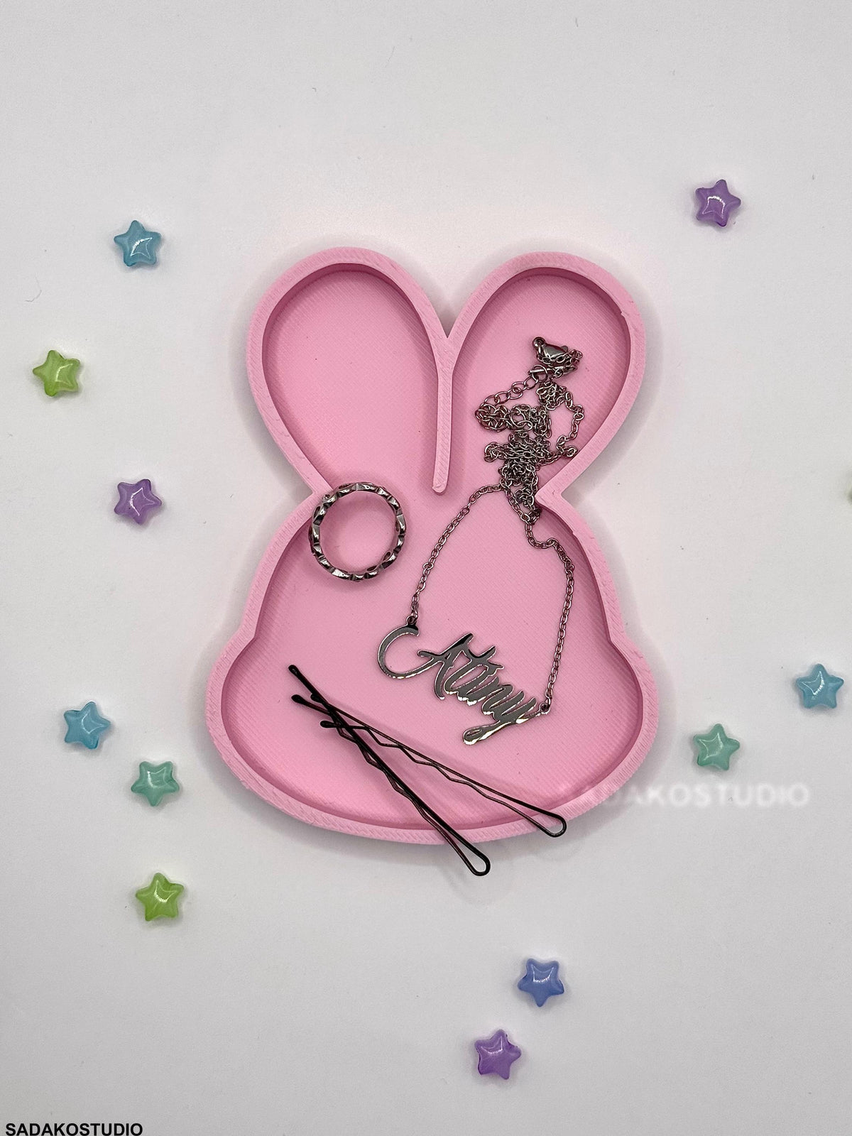 ATEEZ ANITEEZ Trinket Tray 3D Printed | Jewelry Dish & K-Pop Desk Decor | ATINY Gift