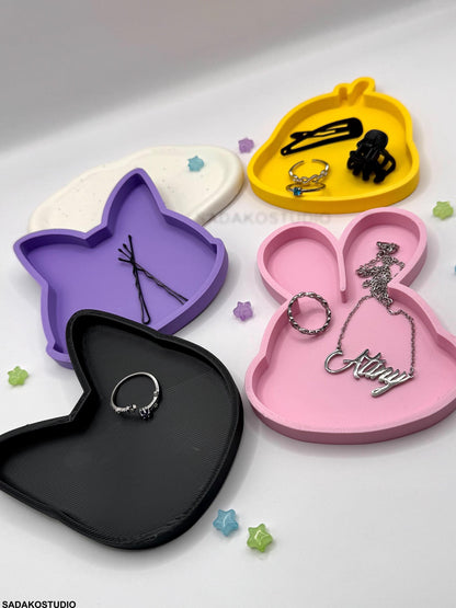 ATEEZ ANITEEZ Trinket Tray 3D Printed | Jewelry Dish & K-Pop Desk Decor | ATINY Gift