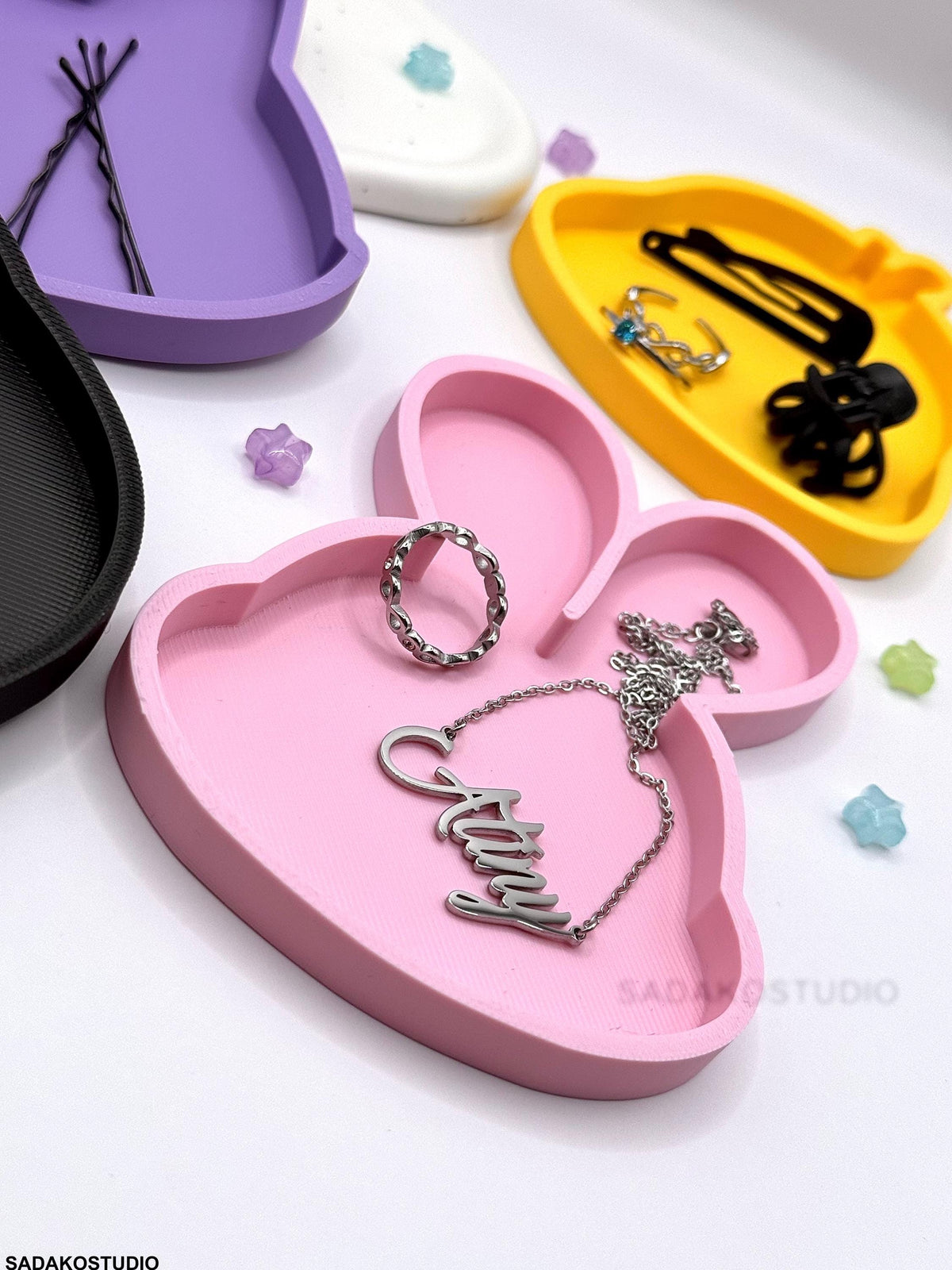 ATEEZ ANITEEZ Trinket Tray 3D Printed | Jewelry Dish & K-Pop Desk Decor | ATINY Gift