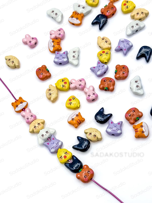 ANITEEZ Motivperlen ATEEZ DIY Perlen für Armbänder, Ketten & K-Pop Freebies, Charms Anhänger Beads