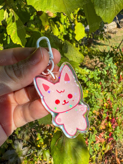 ATEEZ ANITEEZ ColorTeez Keychain | Bunter Holo Glitzer Schlüsselanhänger | K-Pop Anhänger für ATINYs