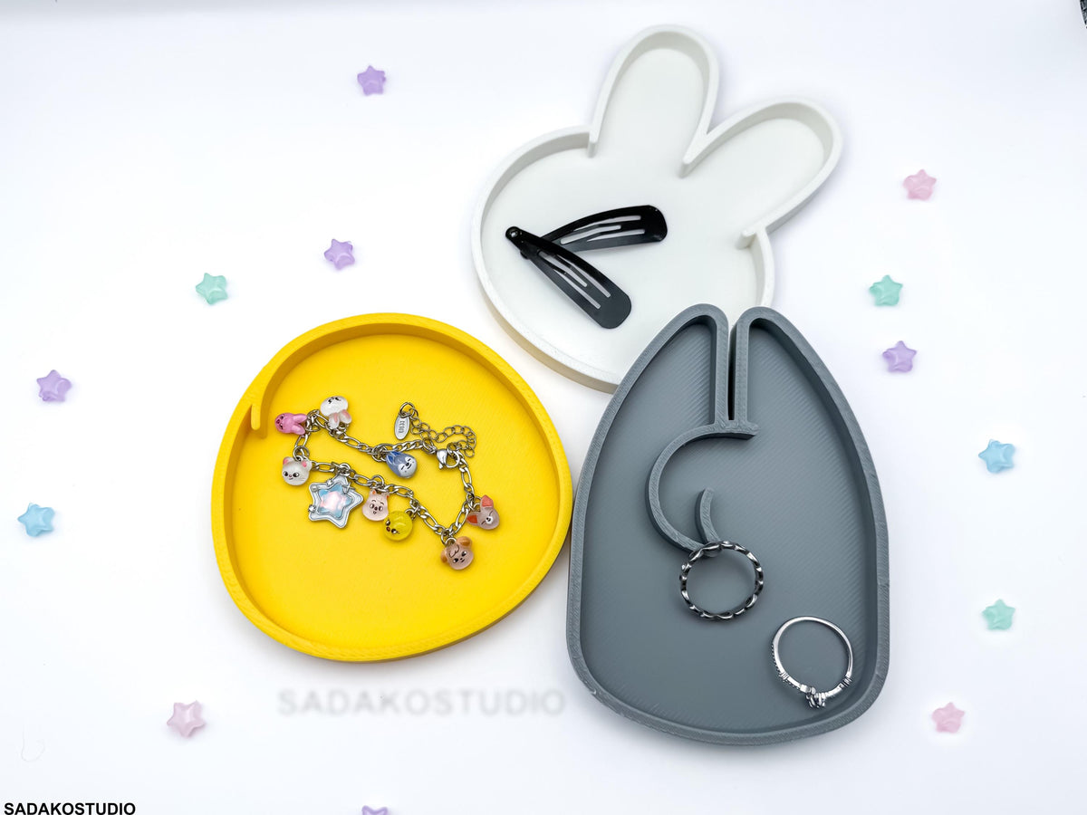 Stray Kids SKZOO Trinket Tray | 3D Gedruckte Schmuckschale & Ablage | K-Pop Deko für STAYs