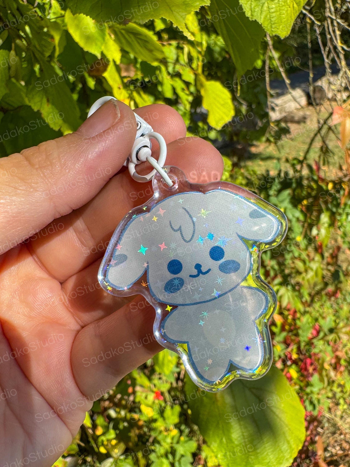 ATEEZ ANITEEZ ColorTeez Keychain | Bunter Holo Glitzer Schlüsselanhänger | K-Pop Anhänger für ATINYs