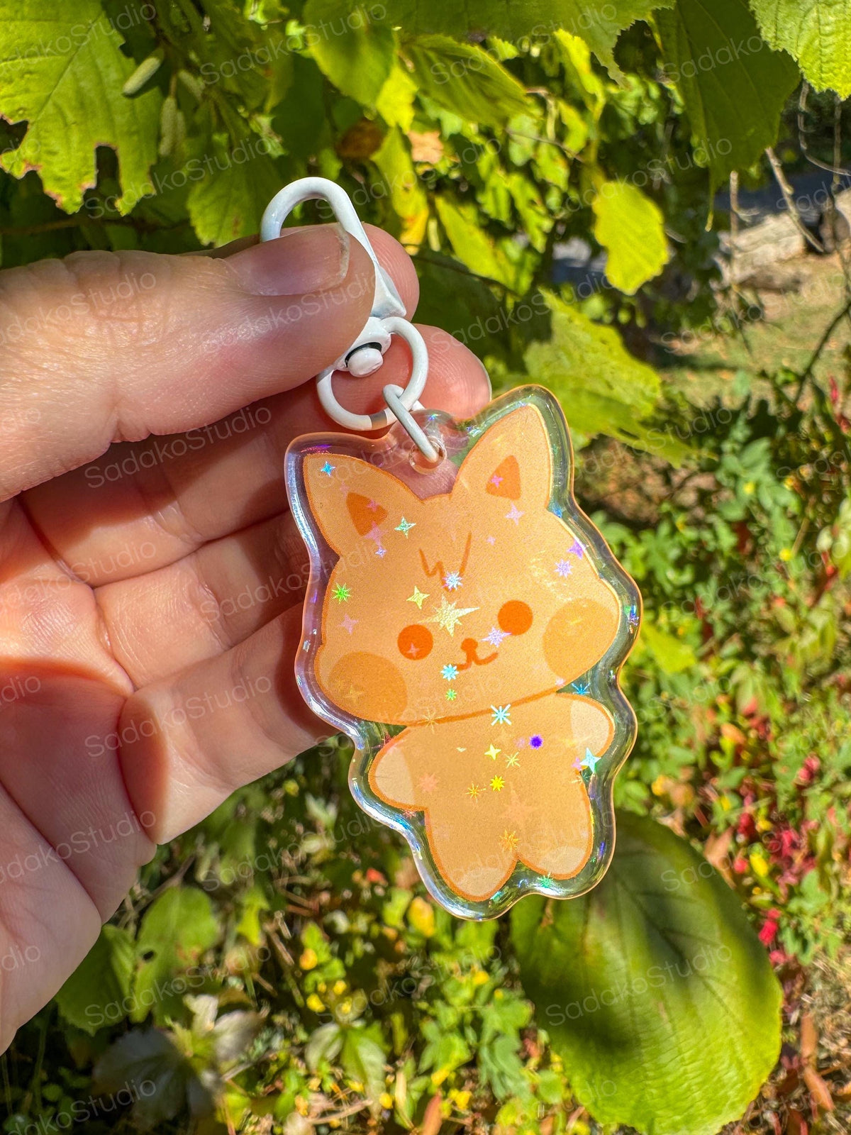 ATEEZ ANITEEZ ColorTeez Keychain | Bunter Holo Glitzer Schlüsselanhänger | K-Pop Anhänger für ATINYs